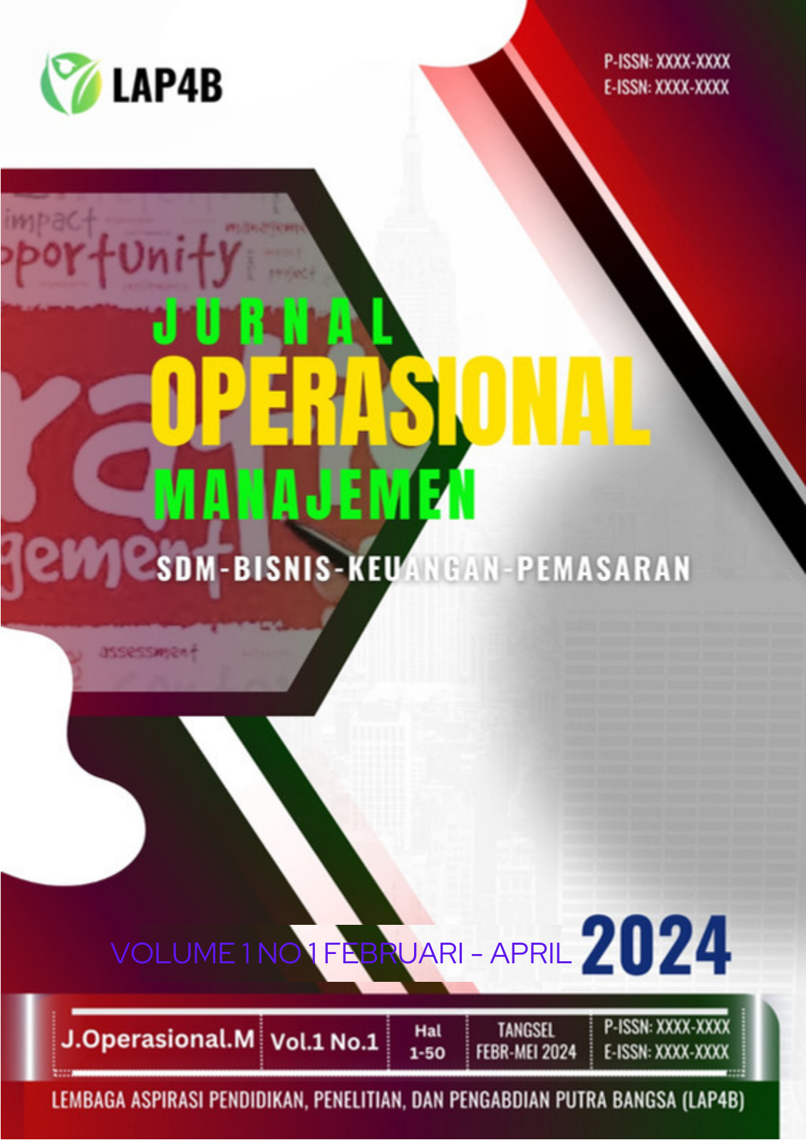 					View Vol. 2 No. 3 (2025): Agustus-Oktober 2025: Jurnal Operasional Manajemen (JURAMA)
				