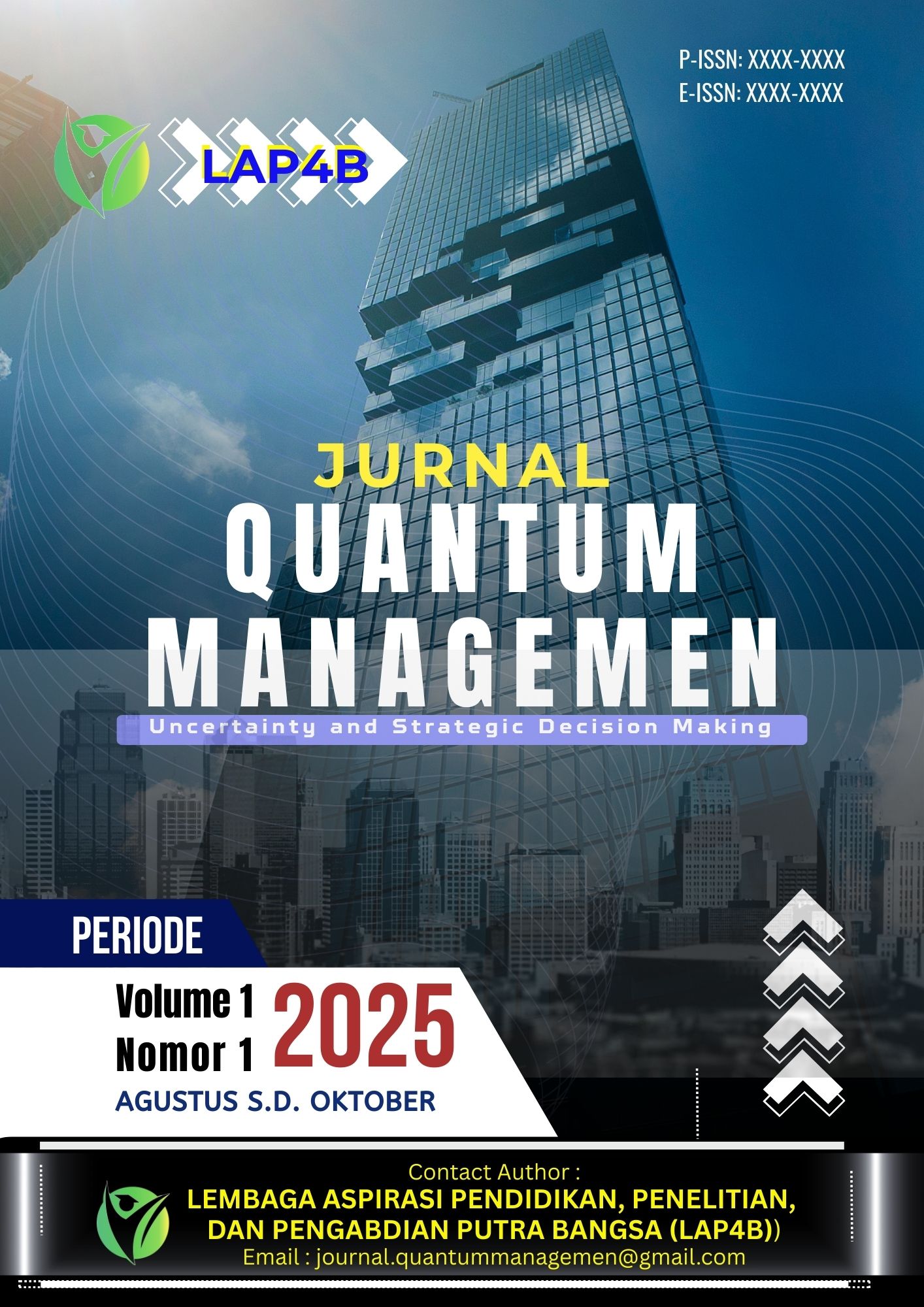					View Vol. 1 No. 1 (2025): Jurnal Quantum Manajemen
				